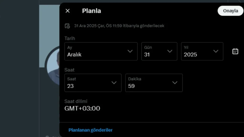 Twitterda tweet zamanlama nasıl yapılır